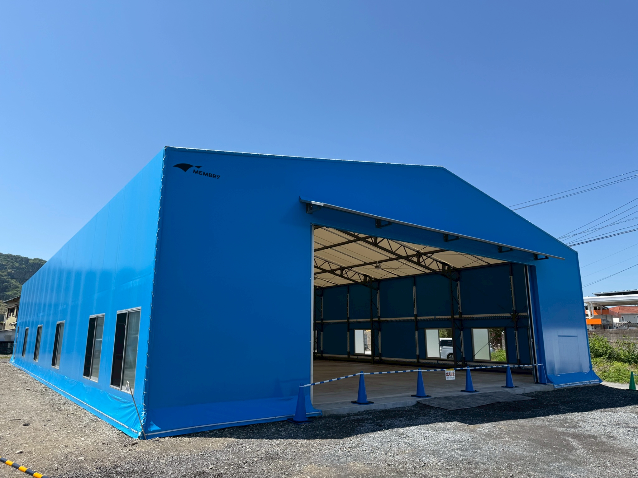 佐伯市硬式野球団 屋内練習場